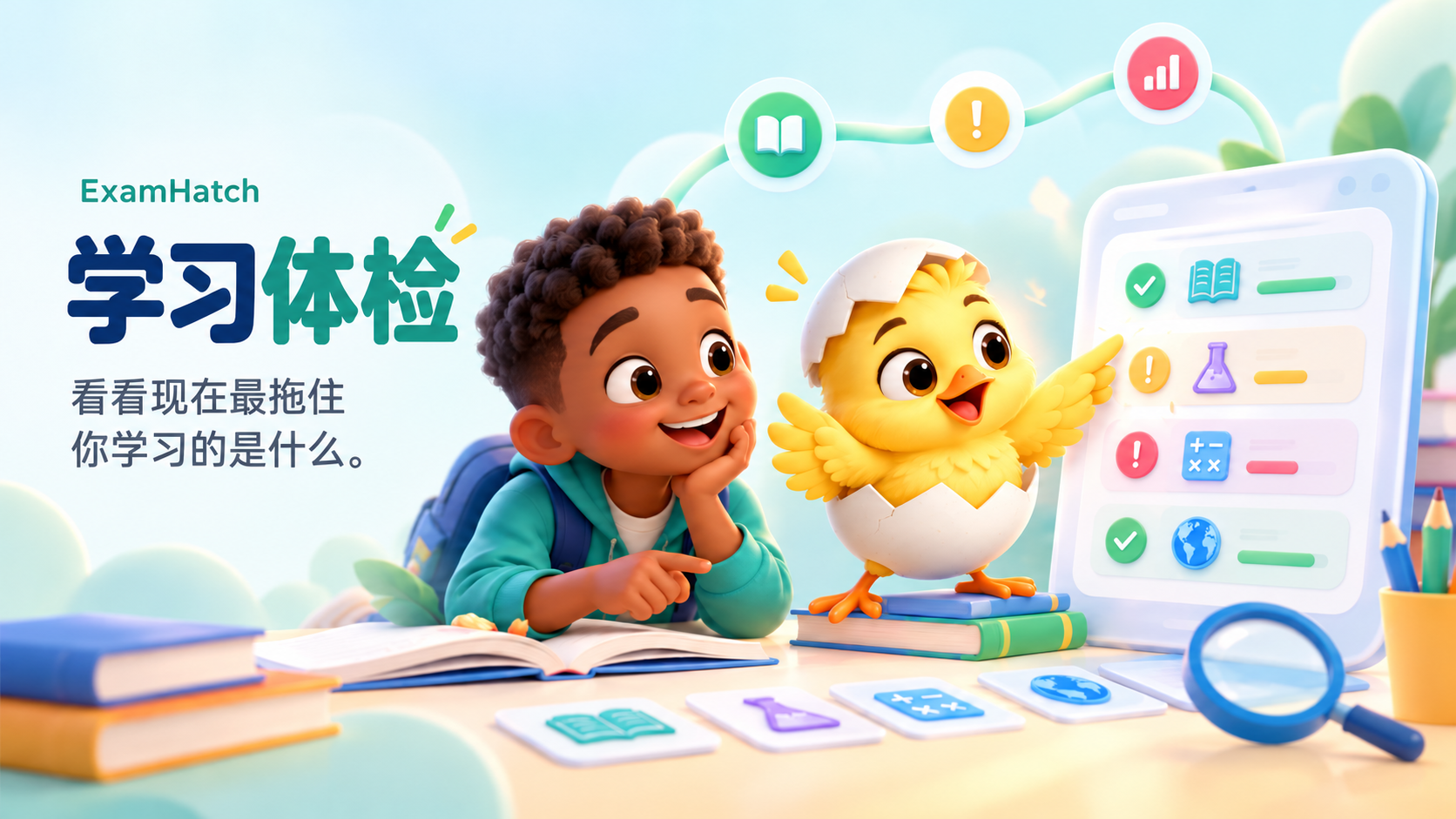 学习体检：看看现在最影响你学习的是什么。