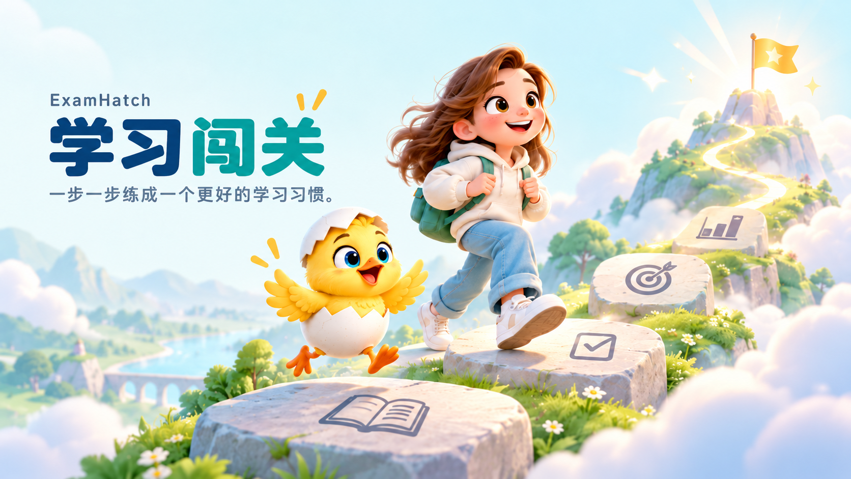 学习闯关：一步步练成一个更好的学习习惯。